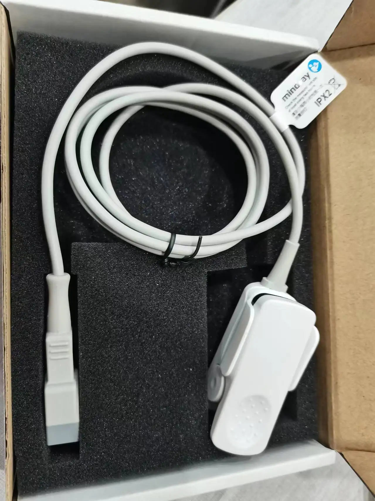 Original Mindray 512F Adult Reusable SpO2 Finger Sensor 512F-30-28263 DPM SPO2 512F Adult Sensor Original Mindray