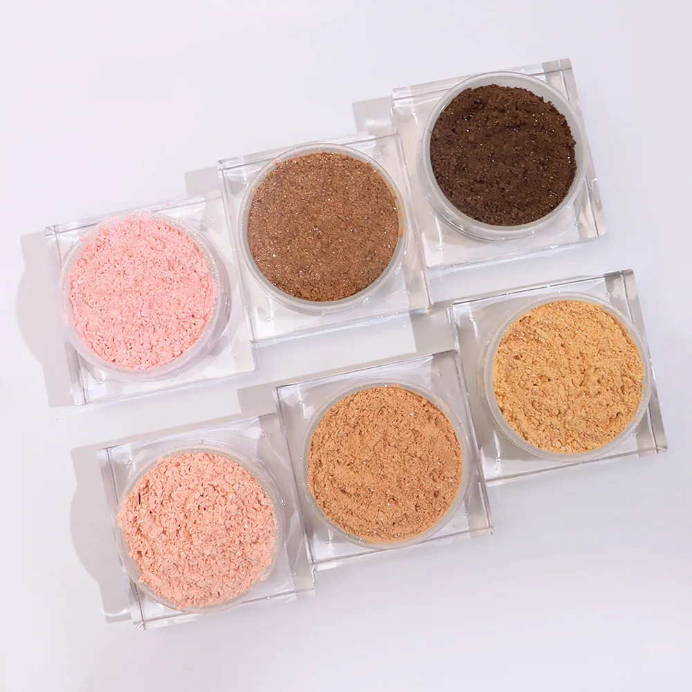 Long Lasting Oil Control Loose Setting Face Powder Private Label Waterproof Shimmer Setting Powder