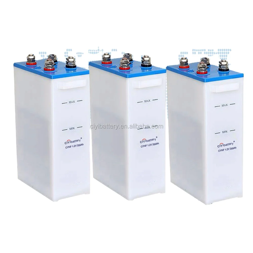 66 Years Military Quality NICD Battery NI-CD Battery Nickel Cadmium Battery 1.2V 250AH