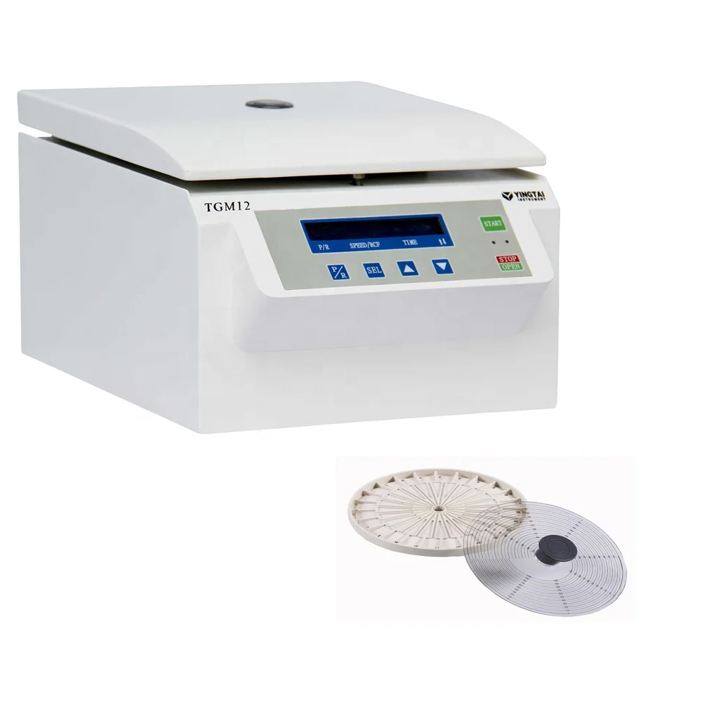 
Hematocrit centrifuge with reader 