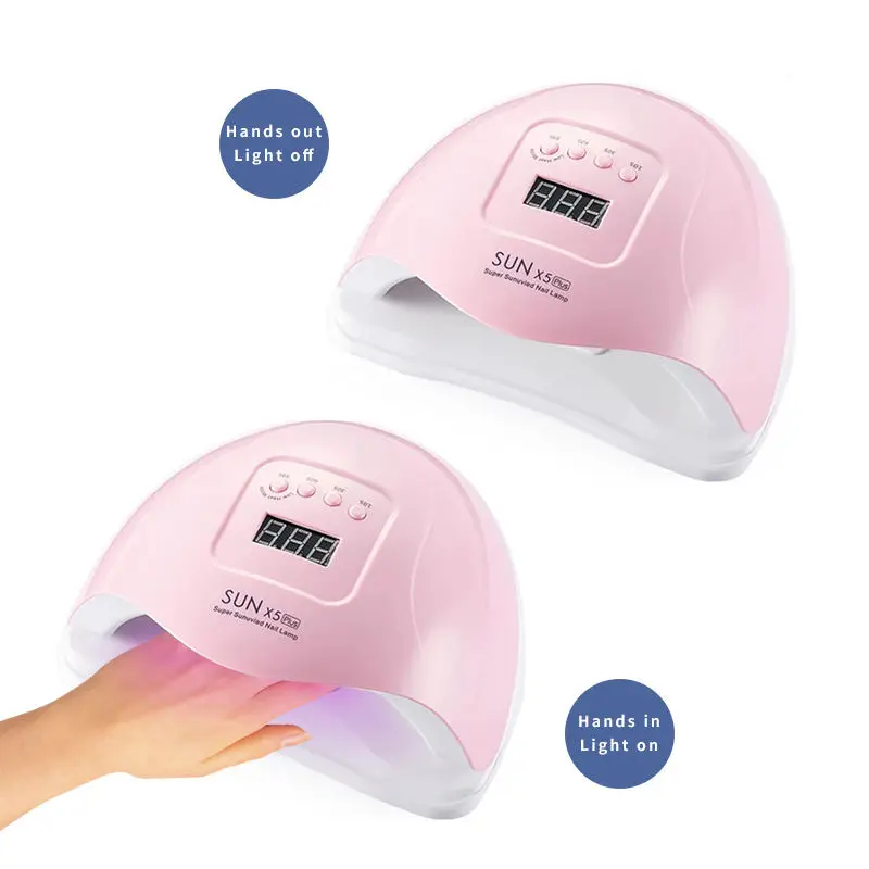 2024 SUNX5 PLUS Professional Nail Lamp UV Lamp Nail Dryer for UV Gel LED Gel Nail Machine with Sensor