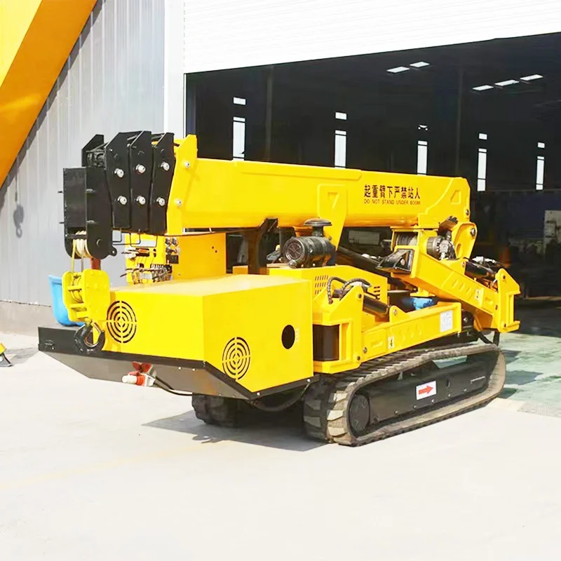 25m Lifting Height Telescopic Arm Crane Spider Car Crane New Engine Stand Heavy Duty Rotating