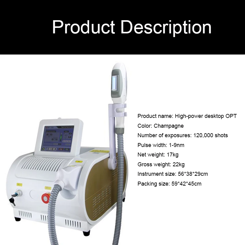 
Desktop Laser Epilator Hair Removal Ice Feeling Portable Epilator Beauty Salon Home Point Painless Laser Hair Removal Machine 