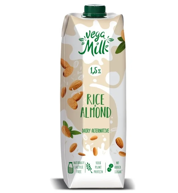 
 Высококачественный напиток на основе рисового миндаля Vega gerber baby milk america aptaml молоко сладкое конденсационное молоко черно-белое молоко  