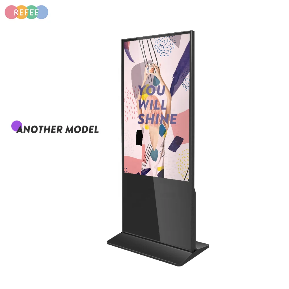 Newest free standing advertising display pop display standee