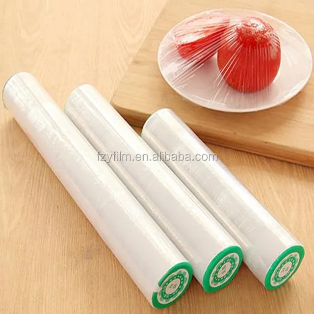 
Manufacturer Wholesale High Quality Food Grade Hand Stretch Polyethylene Cling Film 