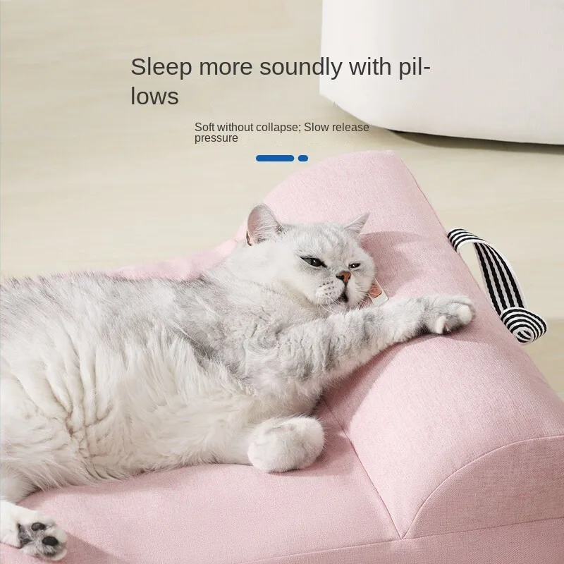 UFBemo all-season Pet Dog Sofa Bed Couch Mat Extra Calming Orthopedic Memory Foam Durable Waterproof Dog Bed