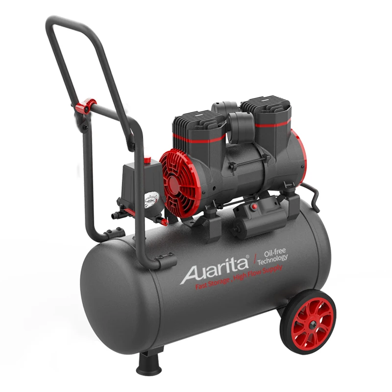 Low Maintenance Cost 1 Hp 24 L Most Popular Portable Oil Less Air Compressor 0.75kw