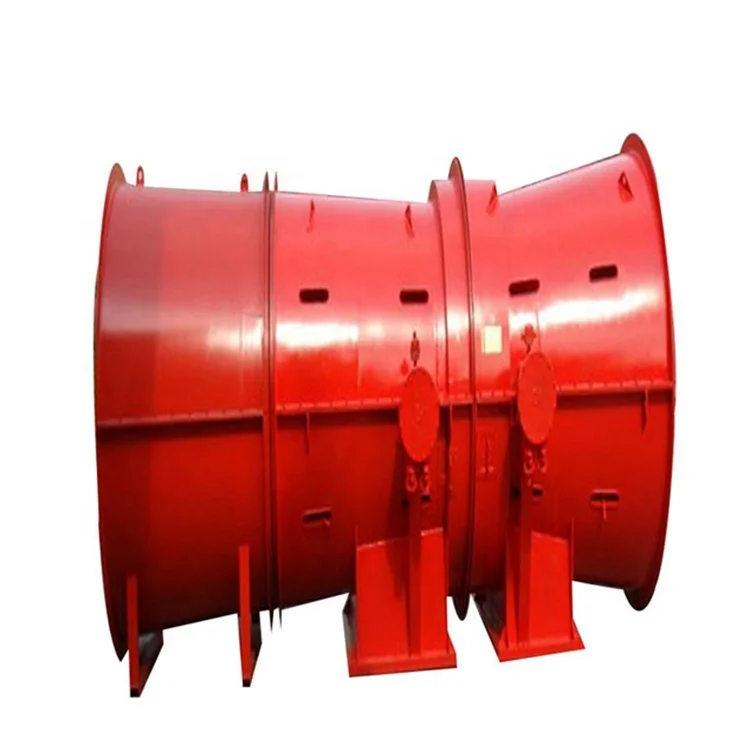 Вытяжной воздух DK/FBD вентиляторы с низким уровнем шума для горных работ взрывозащищенный подземный осевой вентилятор угольных
