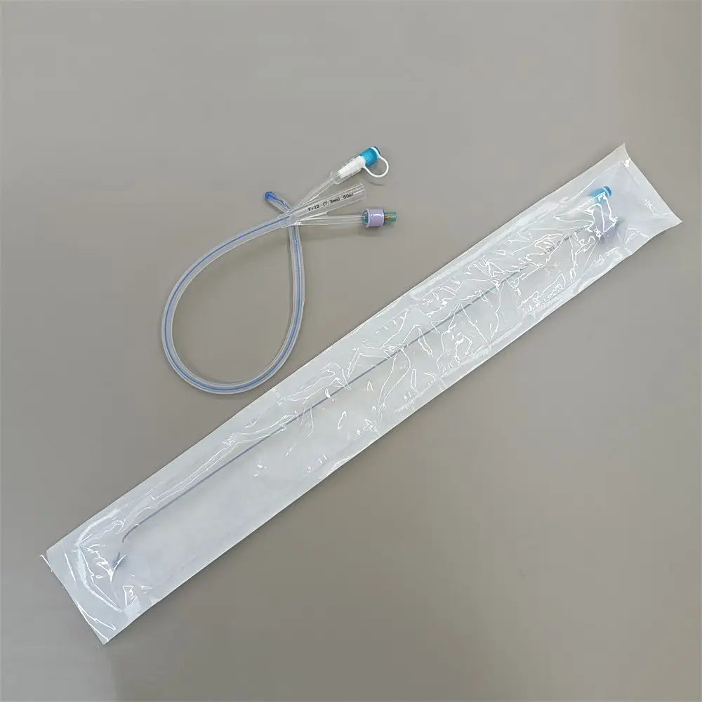 China Manufacturers Different Size Disposable Accessories Silicone Foley Catheter