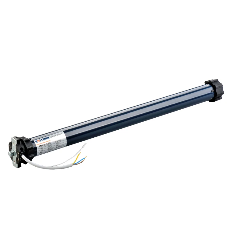 AC 100-240V Electric Roller Shade Tubular Motor Build-in Power Supply with Remote Control Compatible 1.5 Inch Shade Tube