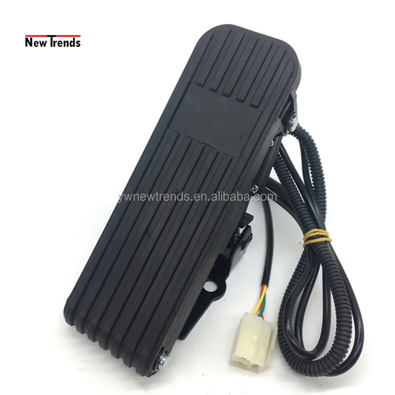 
5V High Quality Universal Black Plastic Electric Throttle Pedal Foot Throttle Accelerator Pedal 