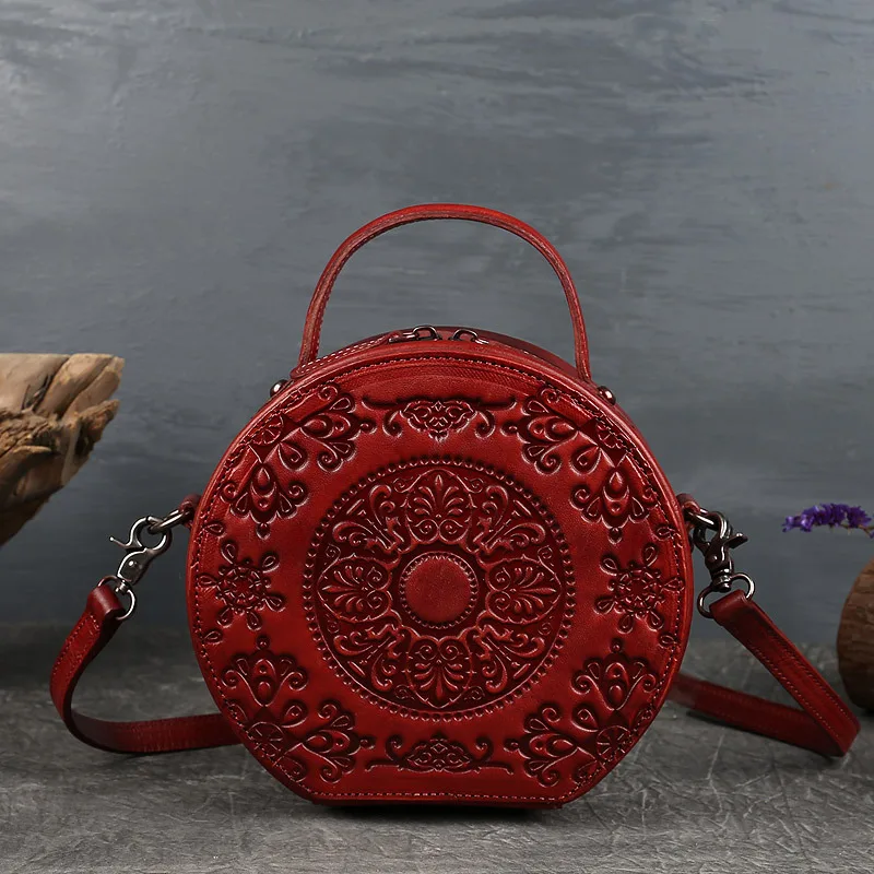 Factory Direct Sales Handbag Circle Purse Women Shoulder Bag Crossbody Round Indonesia
