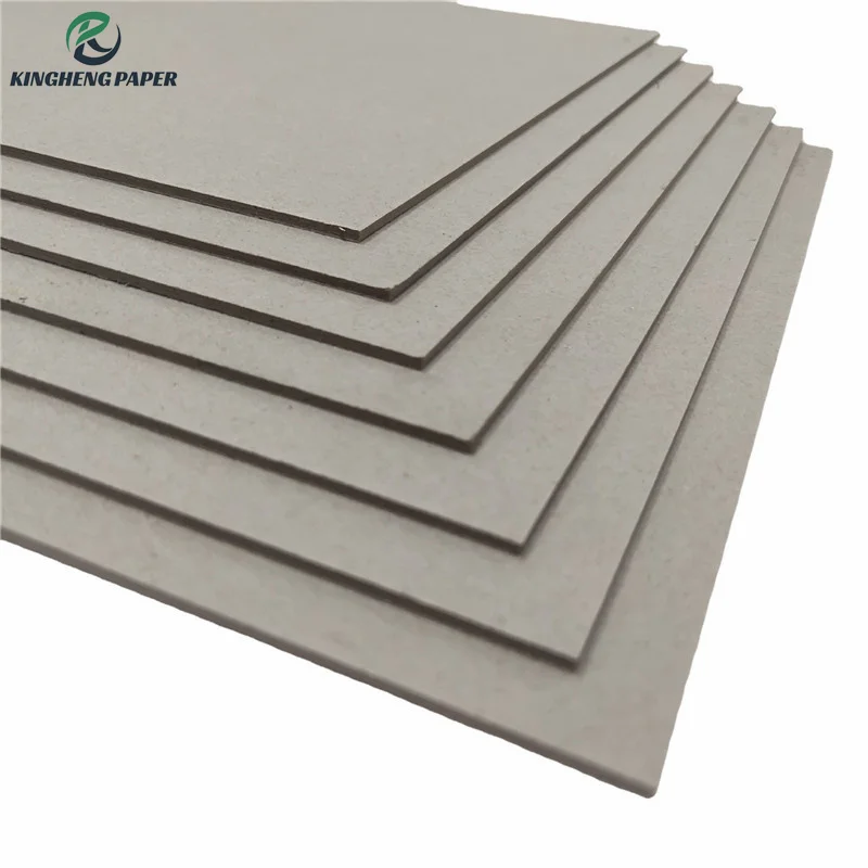 Cheap Factory Price Sheets Thick Gray Cardboard Insoles Shoes Grey Paperboard grey board