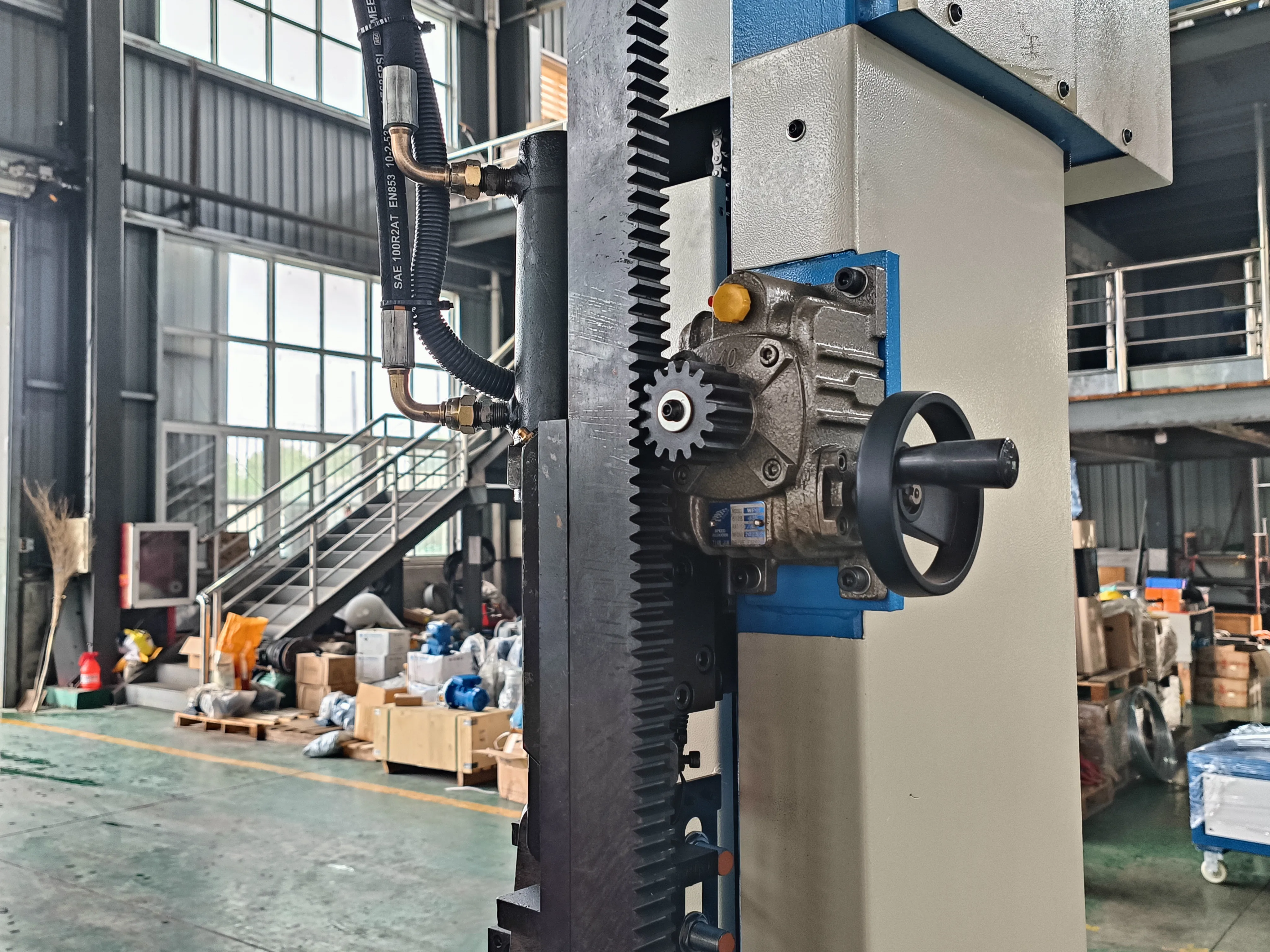 Rbqlty Square Air Duct Machine Lock Seamer Hydraulic Seam Closing Machine