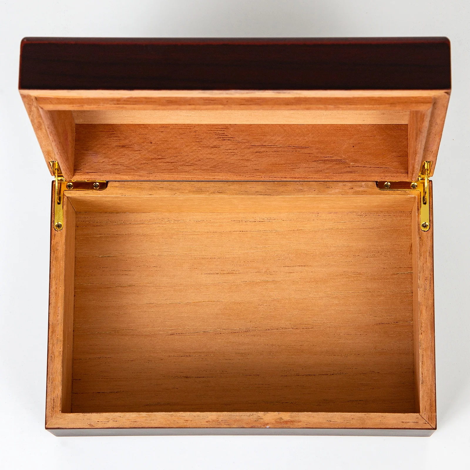 Luxury cigar box cedar wood humidor  Gift Set Box for mans Handmade Wooden Glass Top Cigar Humidor for Re-humidification