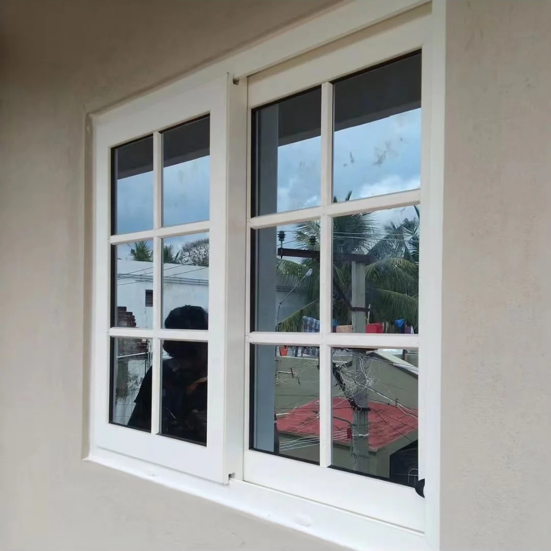 European Style Energy Efficient Triple Glazed  pvc windows  for Canadian market
