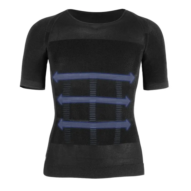 2020 Factory Hot Selling High Quality Cotton Soft Men Slimming Lift Body Shaper Underwear Vest