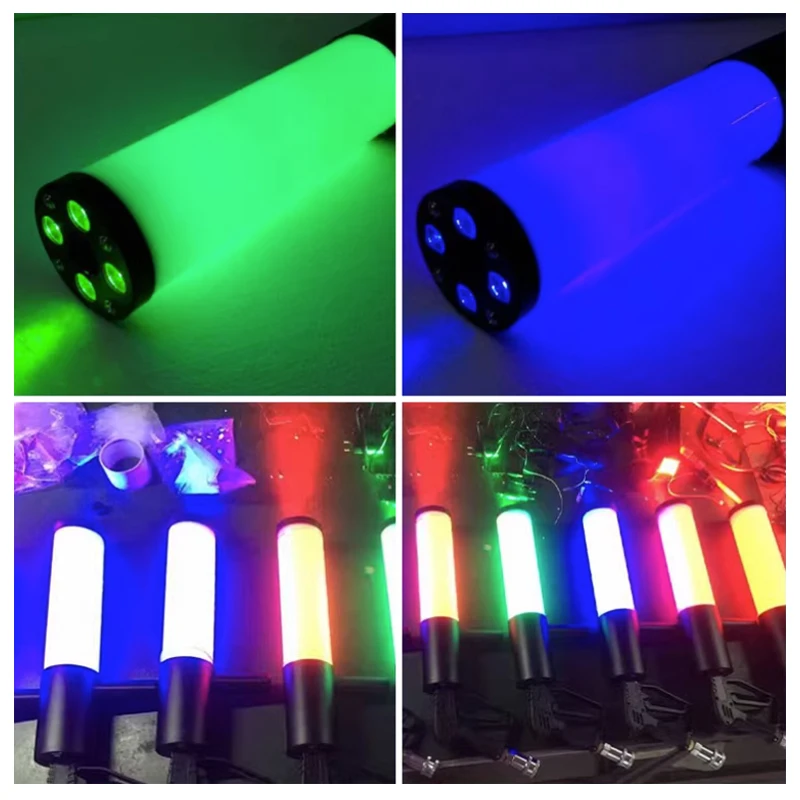 LED CO2 Gun Cannon Hand Jet Machine For DJ Party Disco Nightclub