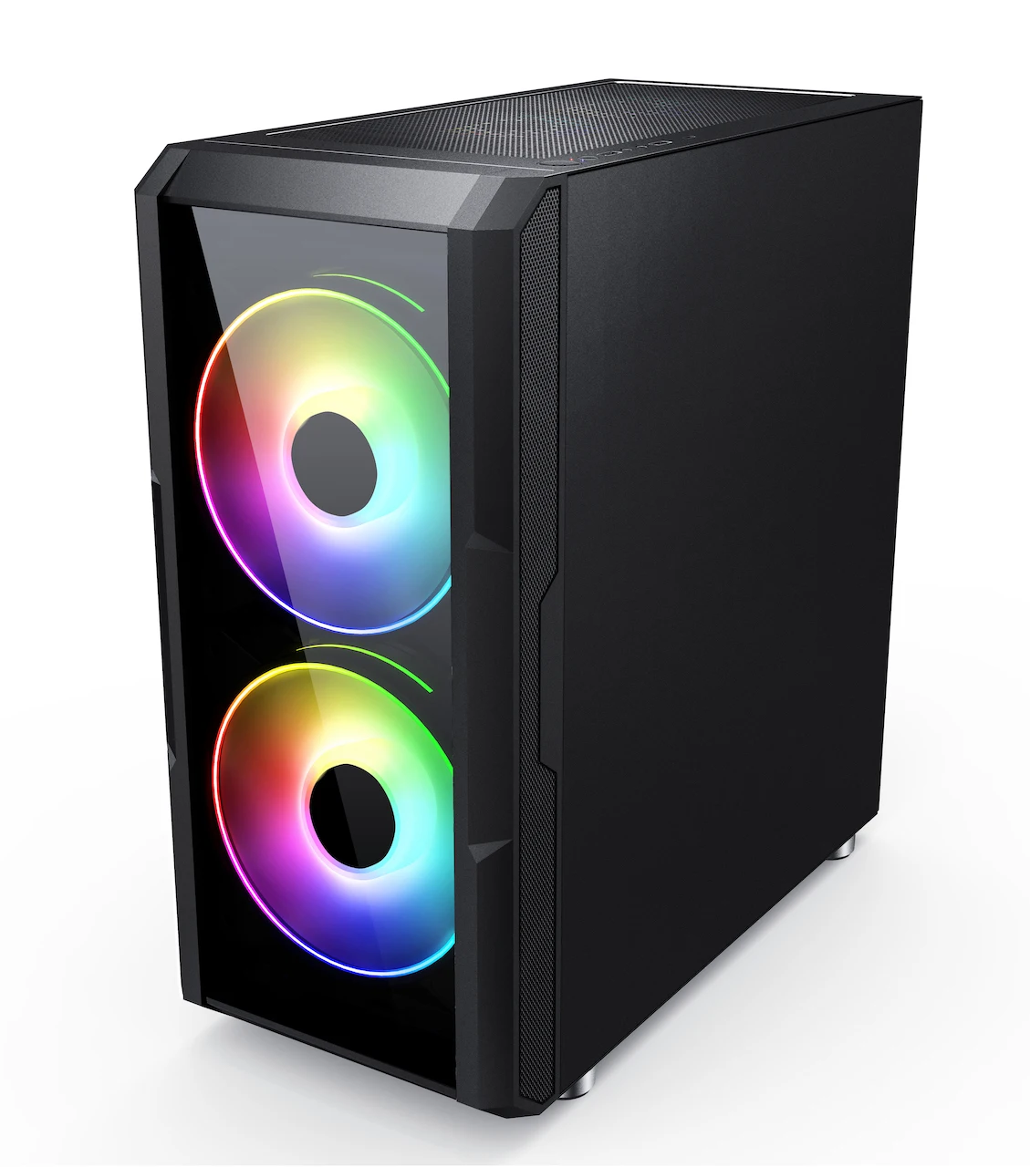 SAMA tempered glass full tower computer case usb 3.0 gaming casing pc ARGB atx computer case