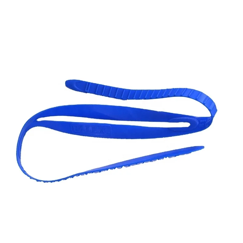 Customize Blue Silicone Diving under water Head Strap