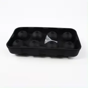 Large Rectangle Food-Grade Silicone Ice Mold with Cover Sustainable DIY Whisky Ice Cream Mold