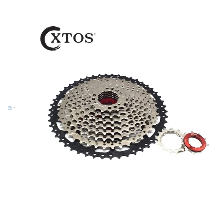 XTOS mountain bike cassette 10 speed 11-50T 108 Sounds cassette freewheel