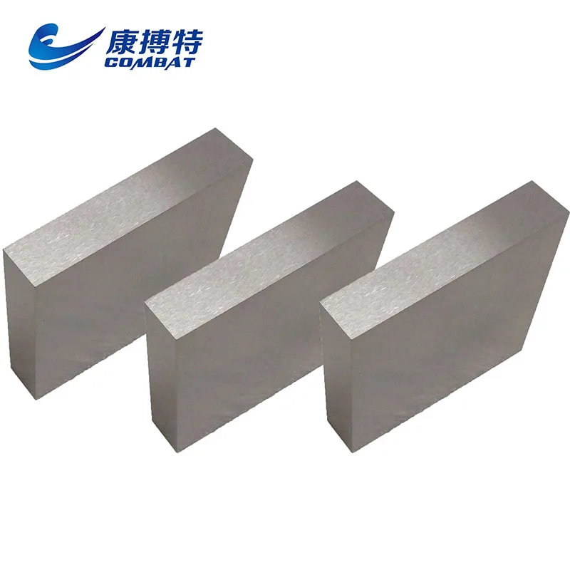 99.95%polished pure tungsten ingot block for sale
