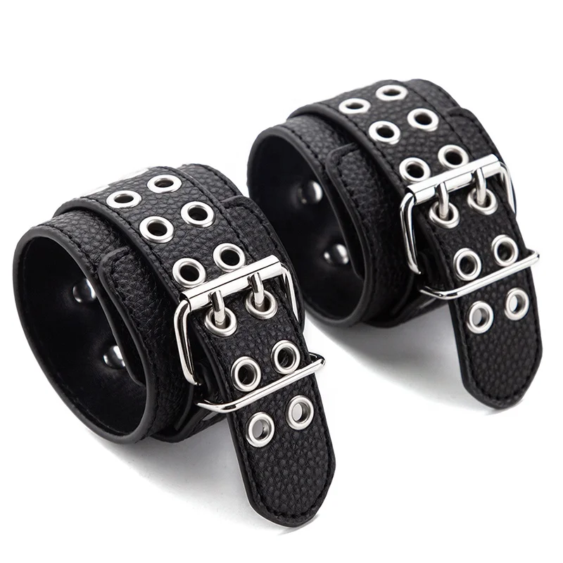 pu Adult SM handcuffs bdsm Adult Games Sex Toys for Multiple Sexual Experience SM Game Play Erotic