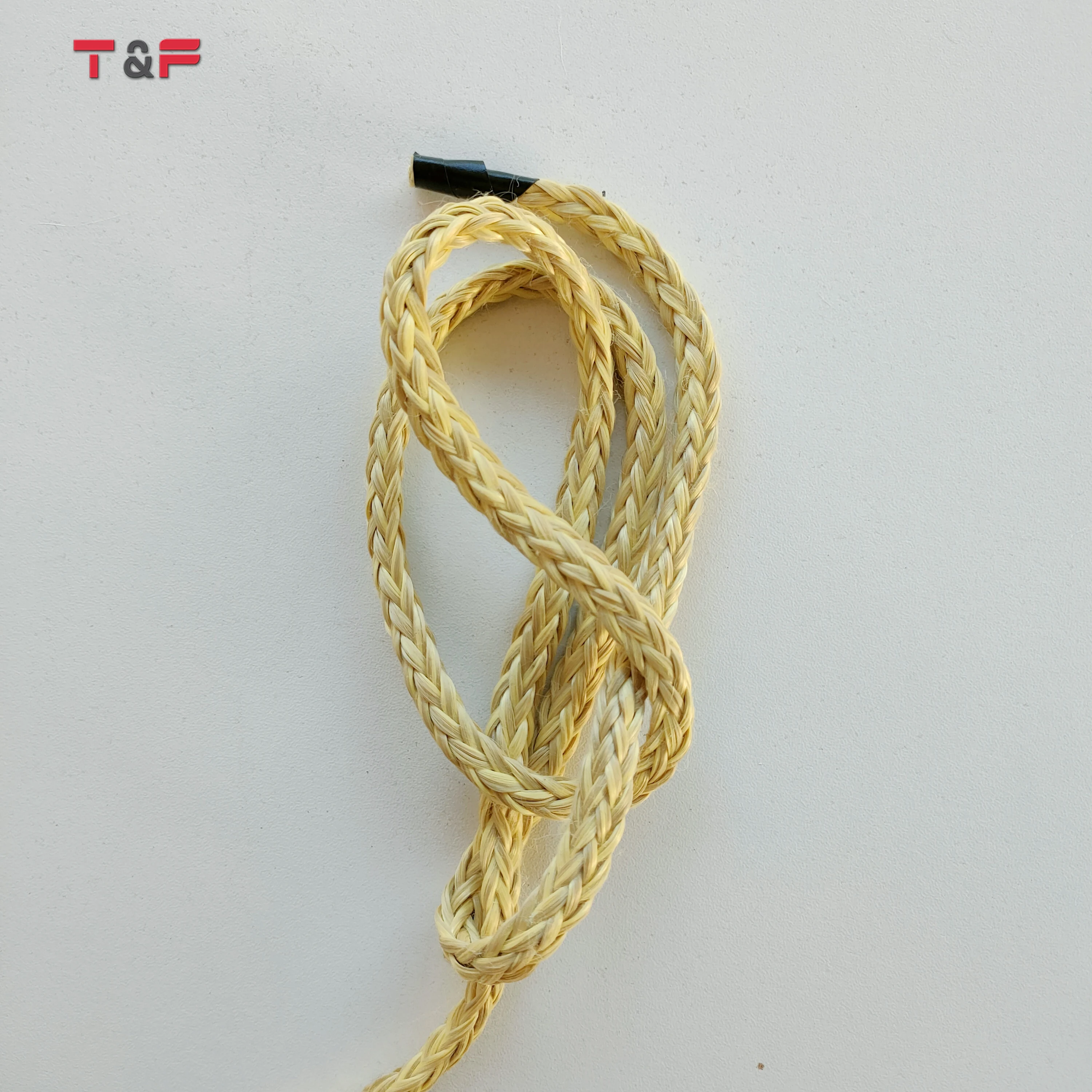 Flame Resistance Tactical Natural Color Technora Braided Rope