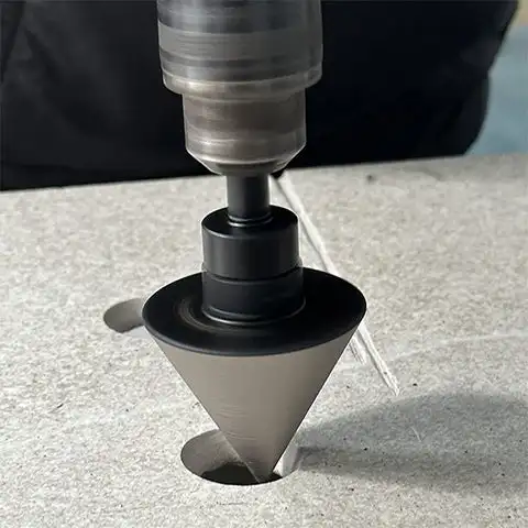 John Tools 8123H-3 Diamond Beveling Chamfer Bits 35mm Diamond Countersink Drill Bit for Existing Holes Enlarging Shaping