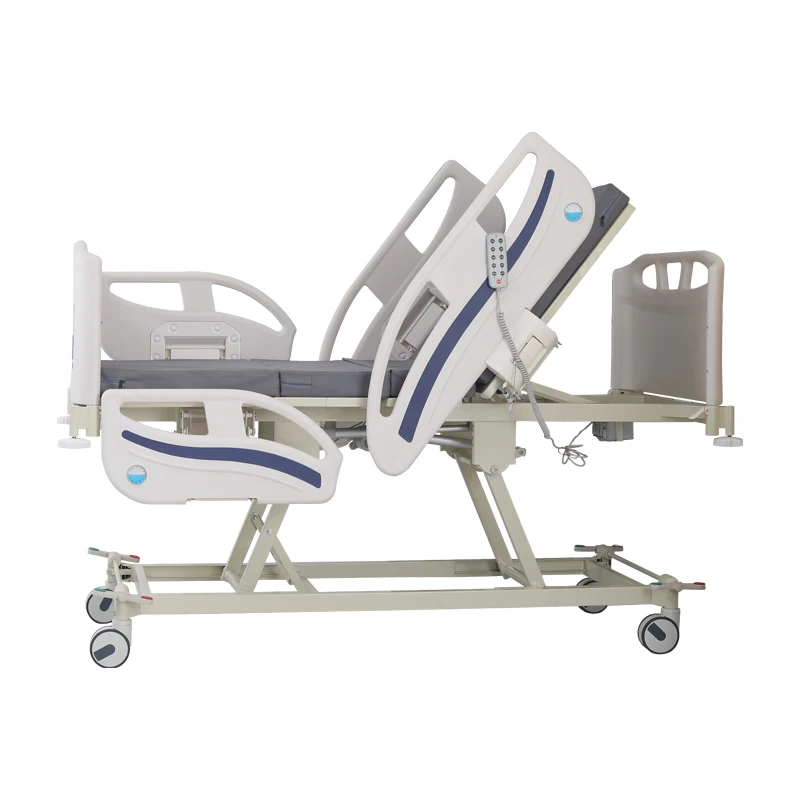 factory price hot selling Hospital Bed ABS Materials Medical Nursing Electric Hospital Medical Bed