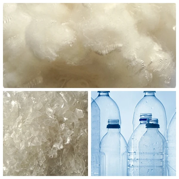 Polyester Staple Fiber Machine, PET Flake Recycling Production Line, PSF making machine