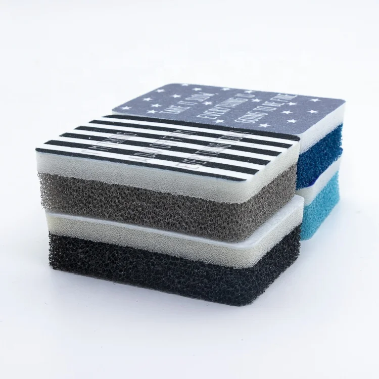 Scrub Cleaning Sponge Scouring Pad Polyester Fiber Dish Washing Pad Scrubber