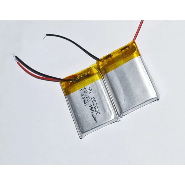 3.7v 430mah battery  LP552535 552535 3.7v 430mah lithium polymer battery