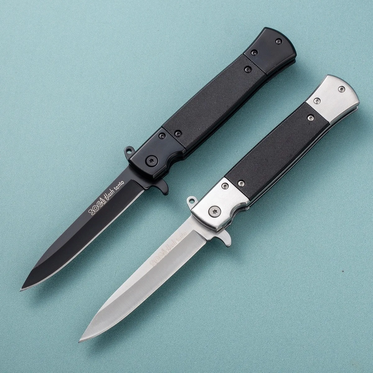 Very Popular hot selling portable tactical folding knife self-defense pocket knife 440c steel with clip Ready to ship Wholesale