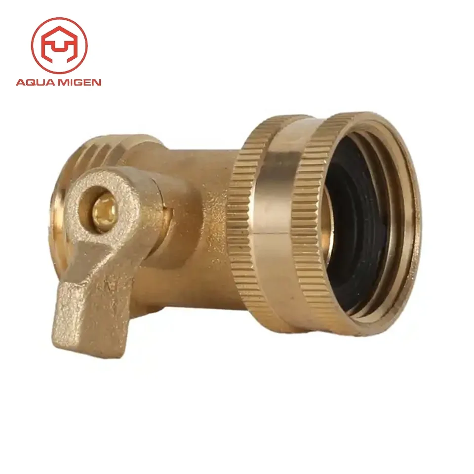 Garden 3/4 Brass Quick Coupling Tap Adaptor Hose Swivel Faucet Connector