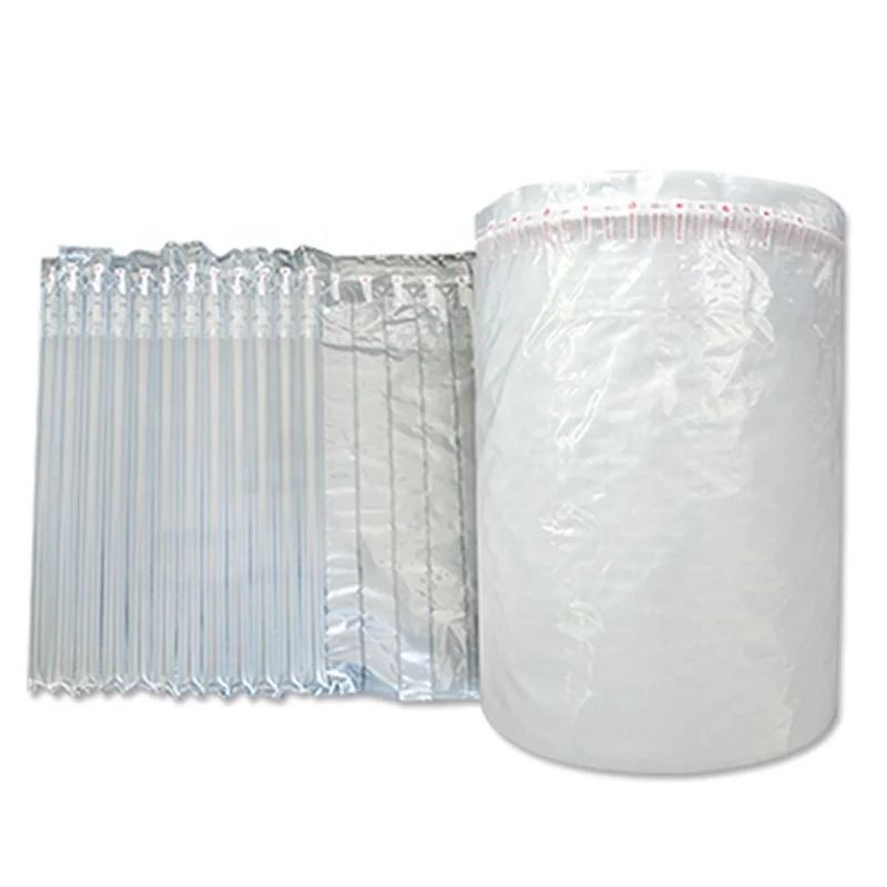 promotion PE PA 9 layers 15-110cm computer inflatable air column bag wine bottle packaging roll coil material for fragile cargo