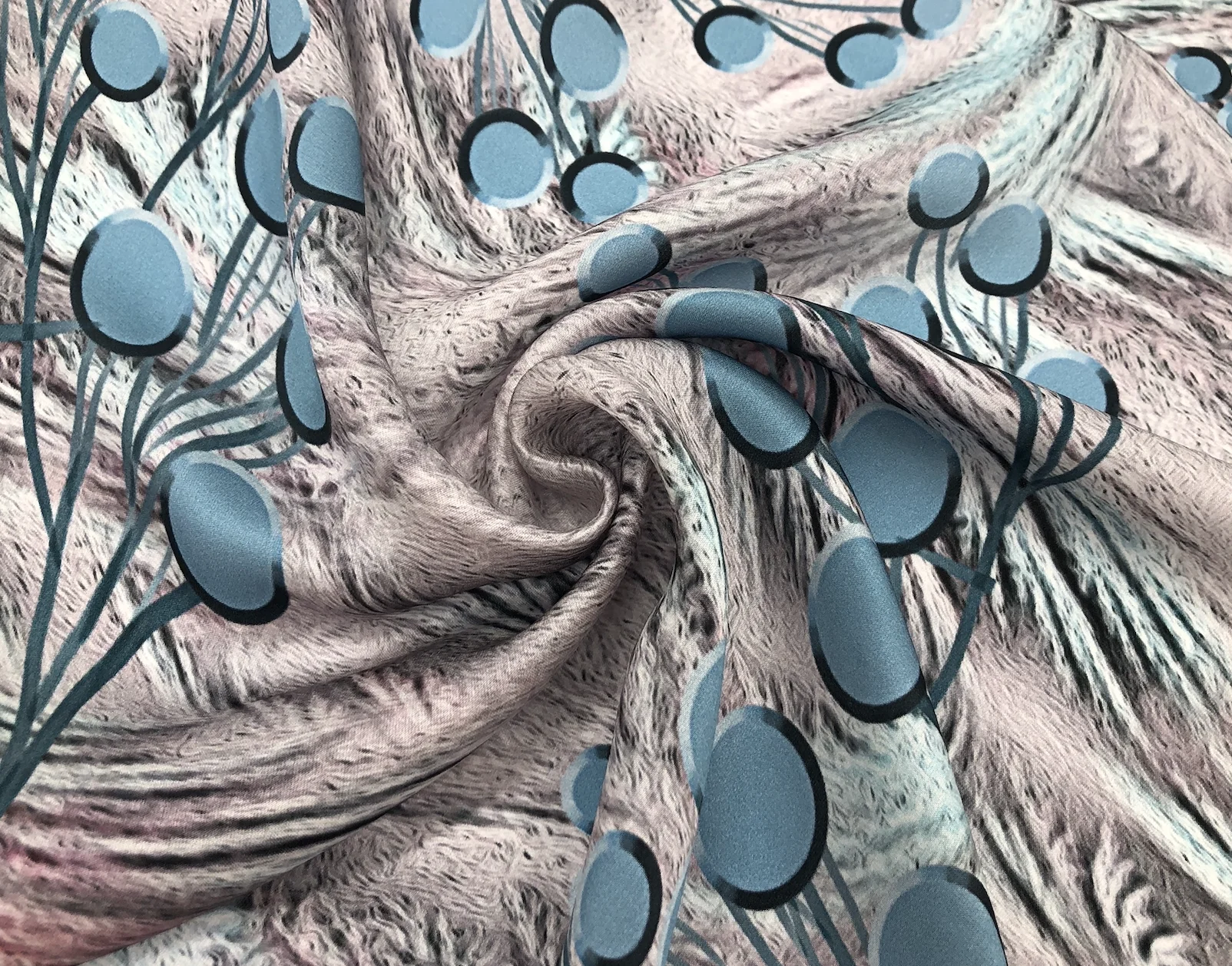 
FASHION SILK FABRIC 100%SILK 85GSM 12MM 