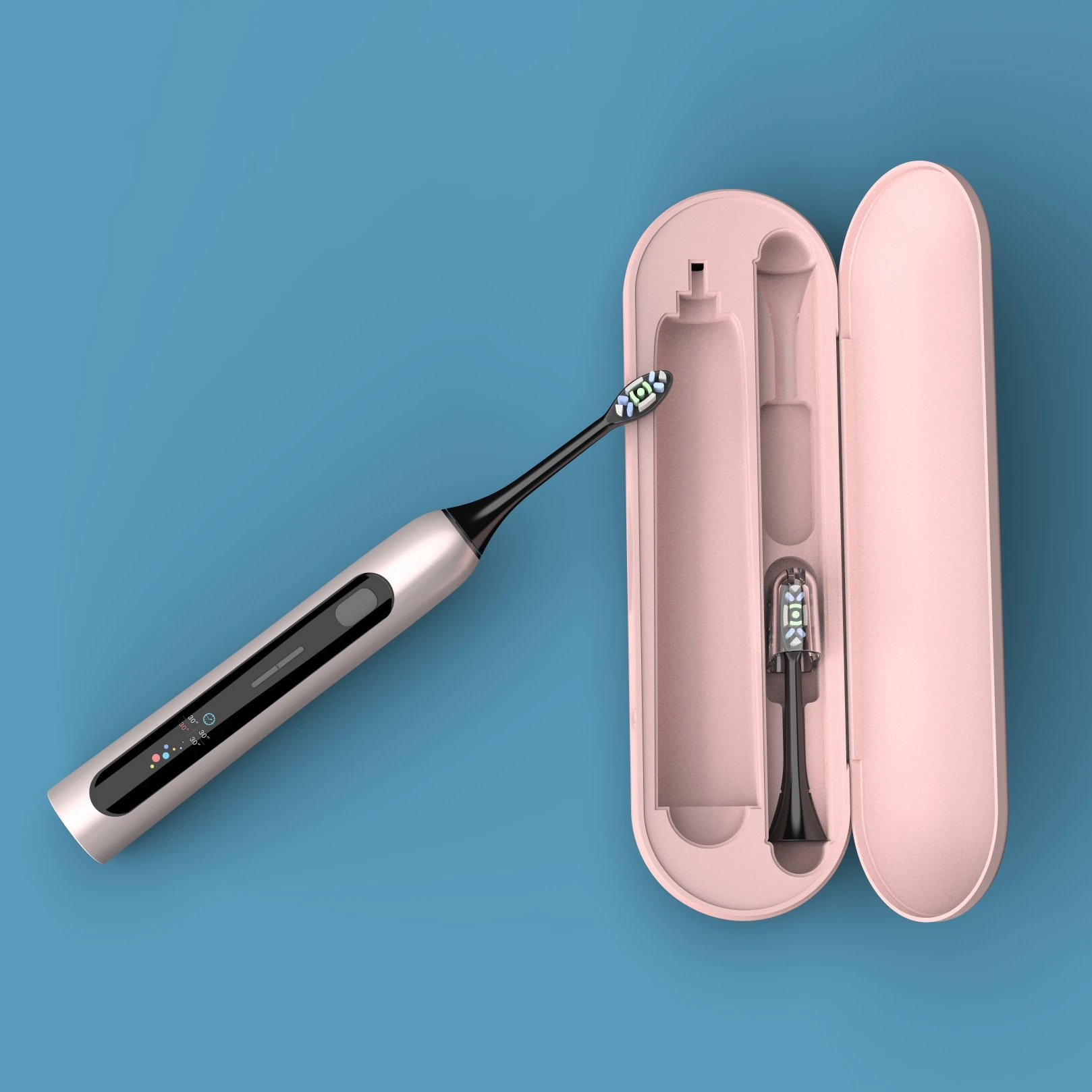  USB зарядка портативная IPX7 Водонепроницаемая электрическая зубная щетка для