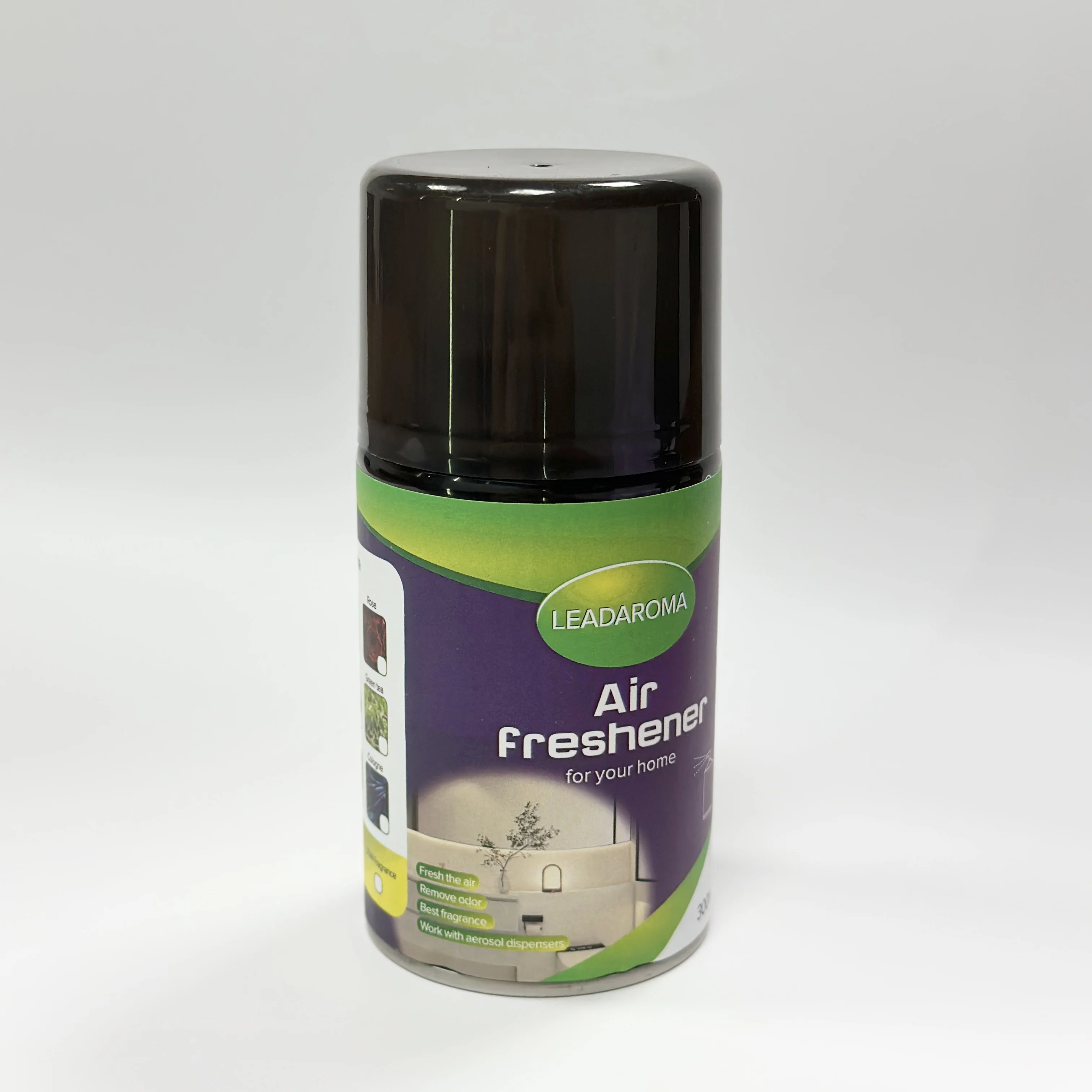 Home hotel wall-mounted 250ml 300ml Battery Powered automatic aerosol spray dispenser for Air Freshener