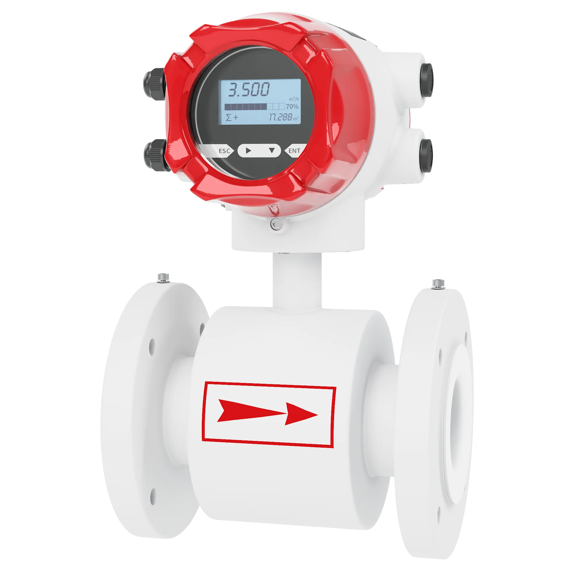 High Quality Custom Flow Meter Electromagnetic Magnetic Flowmeter