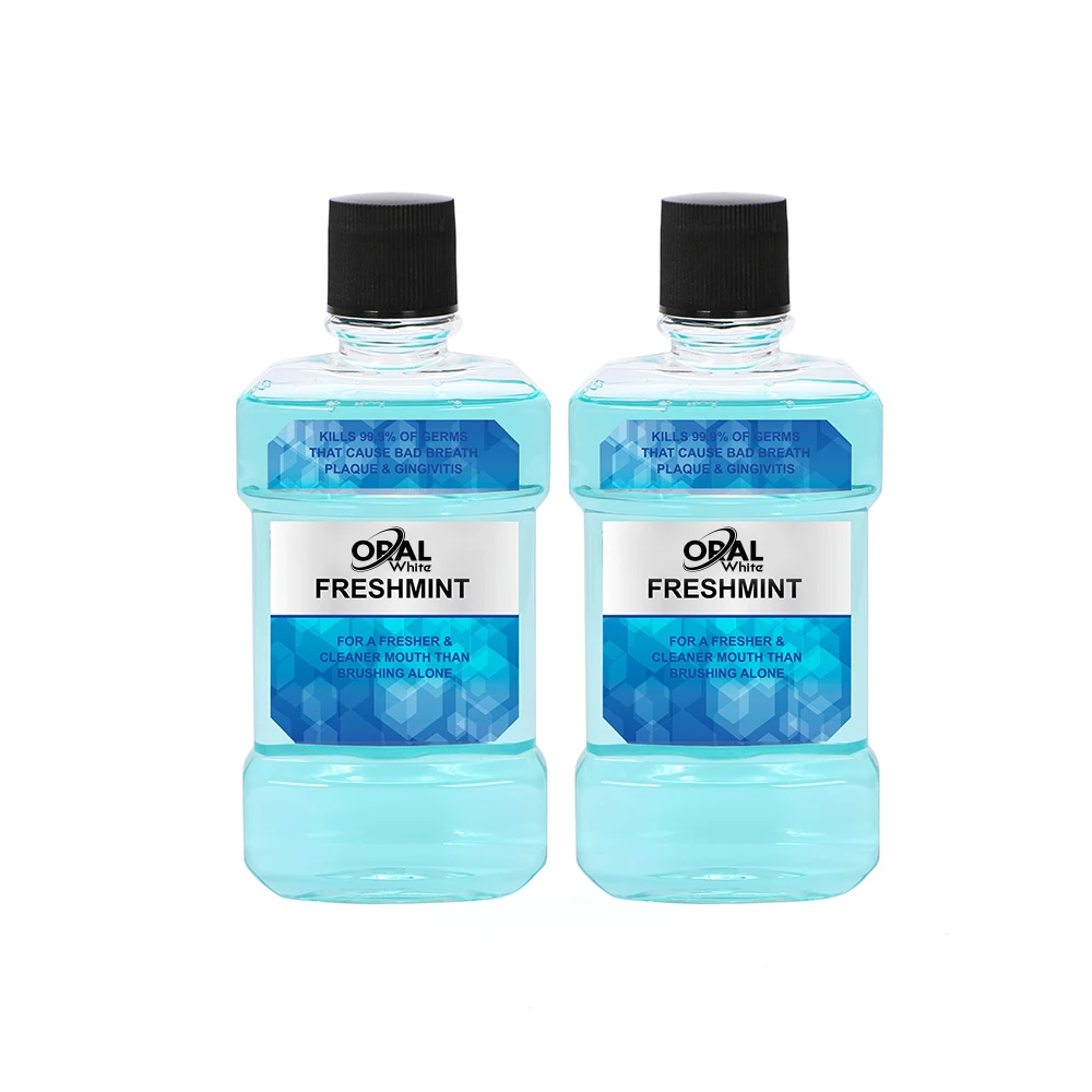 Mouth Oral Care Dental Travel Wash Size Mouthwash with Logo Mint Private Label Manufacturers