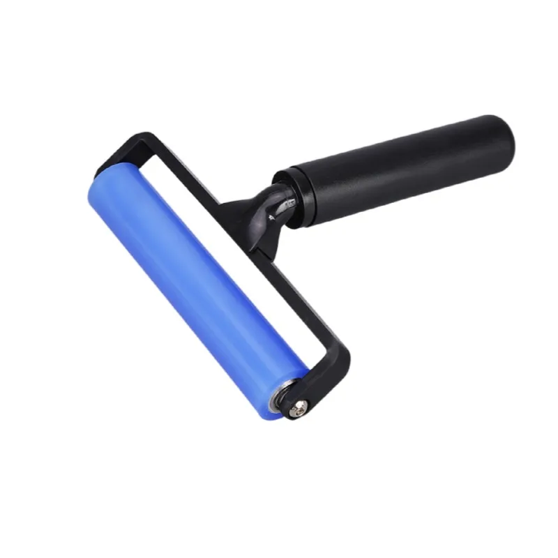 Anti-static Sticky Silicone Paint Roller Rubber Roller Squeegee For Cleanroom