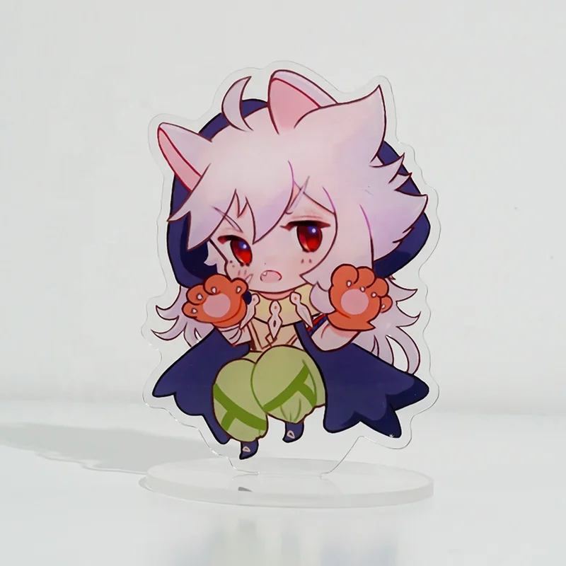 Juno Creative personalized make your own design double sided  printing clear custom anime acrylic standee