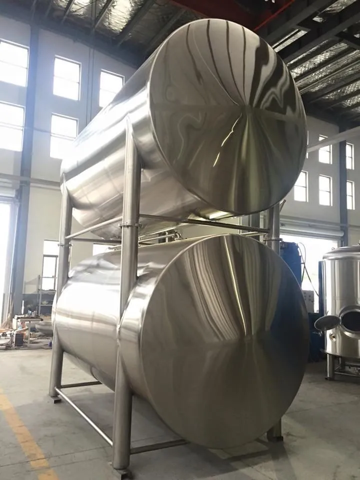 Horizontal brite beer tank 500l 5HL storage serving tank for beer brewing machine brewery