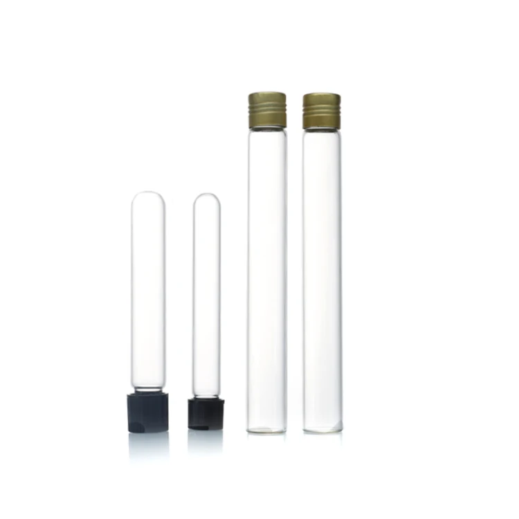 High Quality Laboratory Glass Test Tubes Glass Vial Test Tubes in Factory
