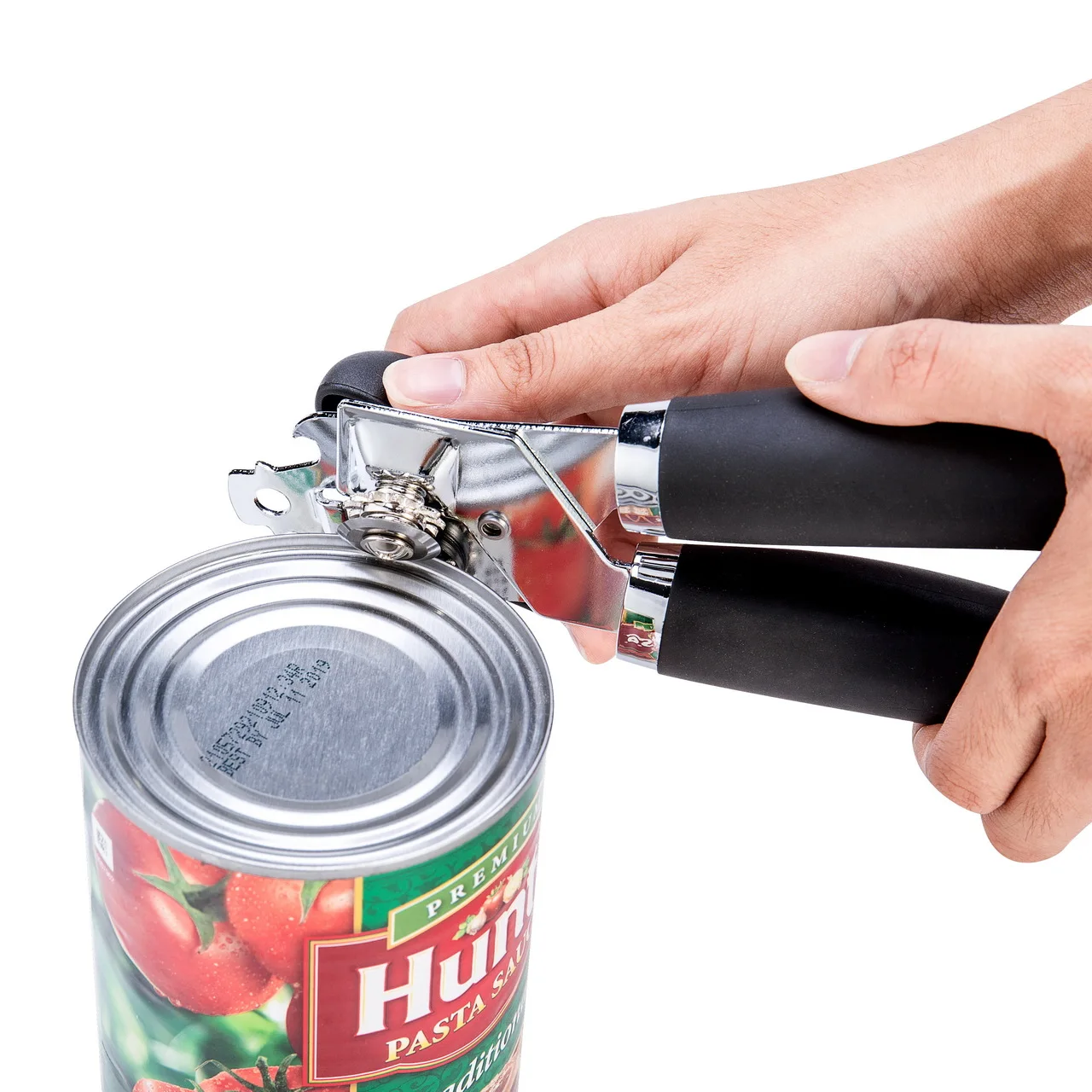 Amazon hot stainless steel can opener bottle opener tin can knife does not hurt hands