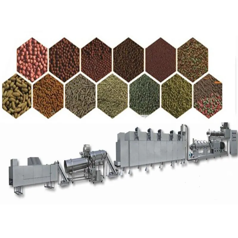 
Pet Food Production Line Dried Extruder Animal Energy Saving Cat Pet Puppy Pet Dog Food Machinery 15-30 Days 100-250KG/H 2 Years 