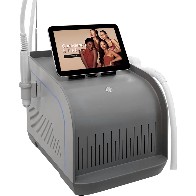 2 In 1 2024 808 diode laser hair removal machine nd yag q-switch laser ice diode laser hair removal machine